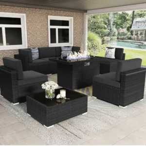 Patio Furniture, w/ Fire Pit Set