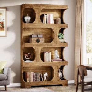 Modern Asymmetrical Bookshelf