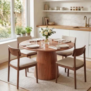 Modern Pedestal Base dining table