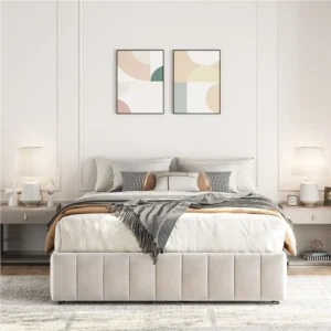 Bed with Underbed 4 Storage Drawers