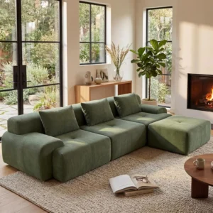 108'' Modular Sectional Boneless Couch