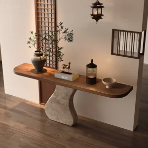 Wabi Sabi Design Console Table Premium
